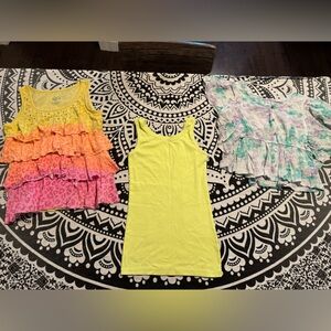 Justice shirts tops lot